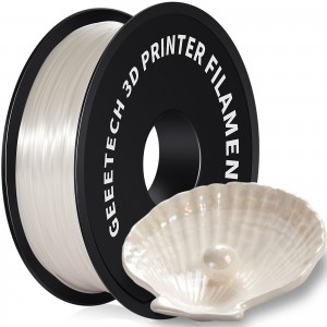 PLA Silk White 3D printer Filament 1.75mm 1kg/roll